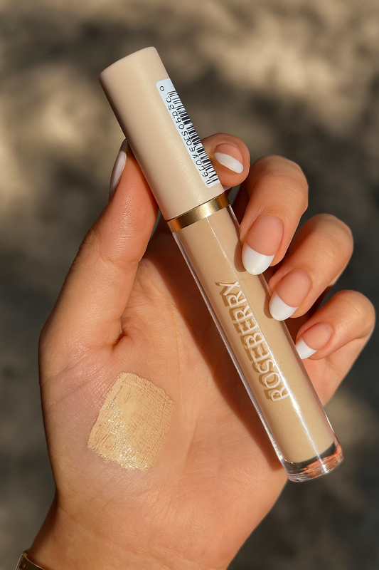 Roseberry Full Coverage Concealer – 12H Long-Lasting