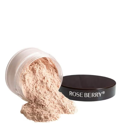 Rose Berry Translucent Loose Setting Powder.