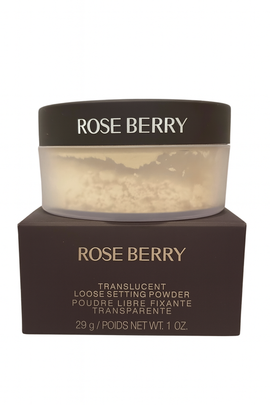 Rose Berry Translucent Loose Setting Powder.