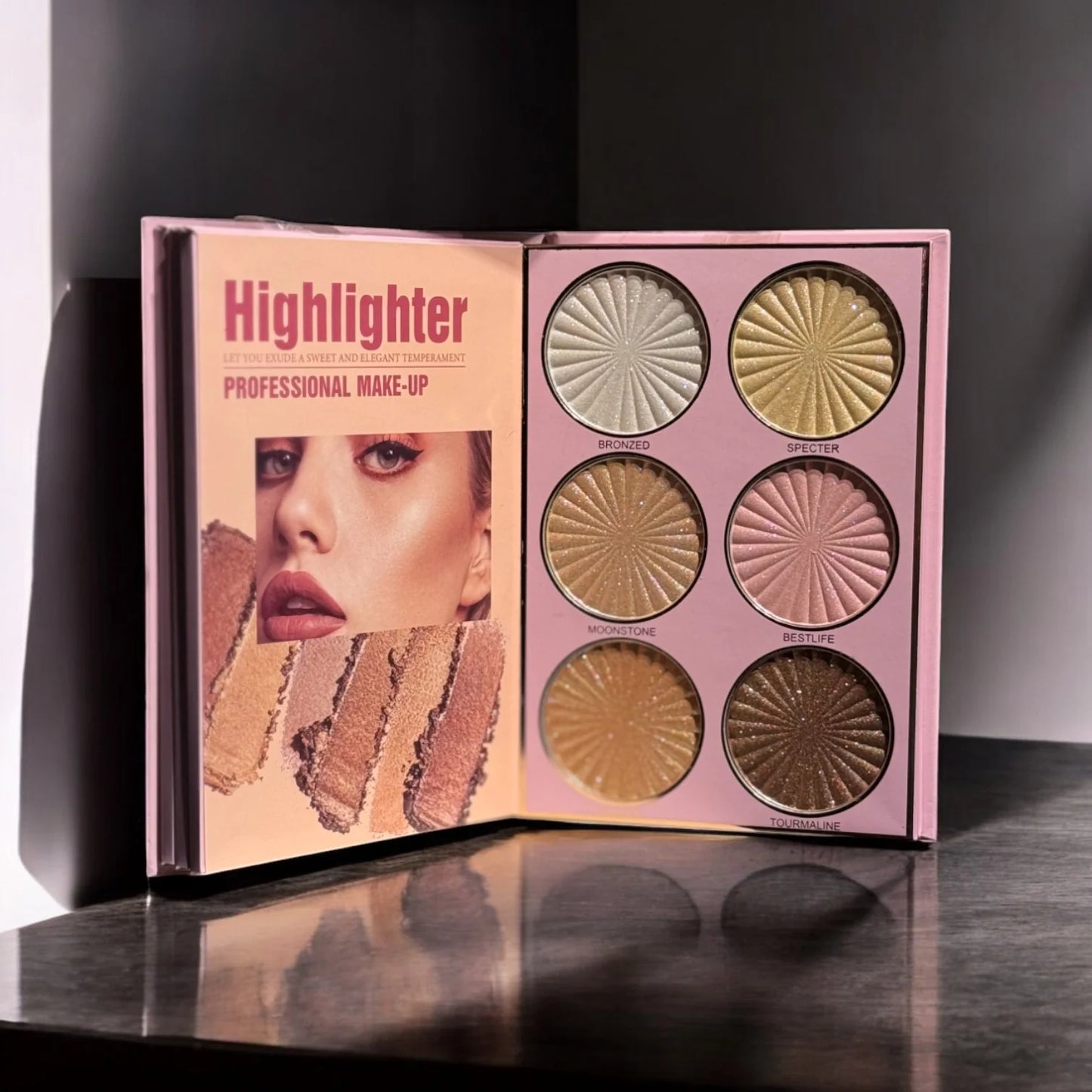 Hudamoji 5 Pages Complete Makeup Book Palette