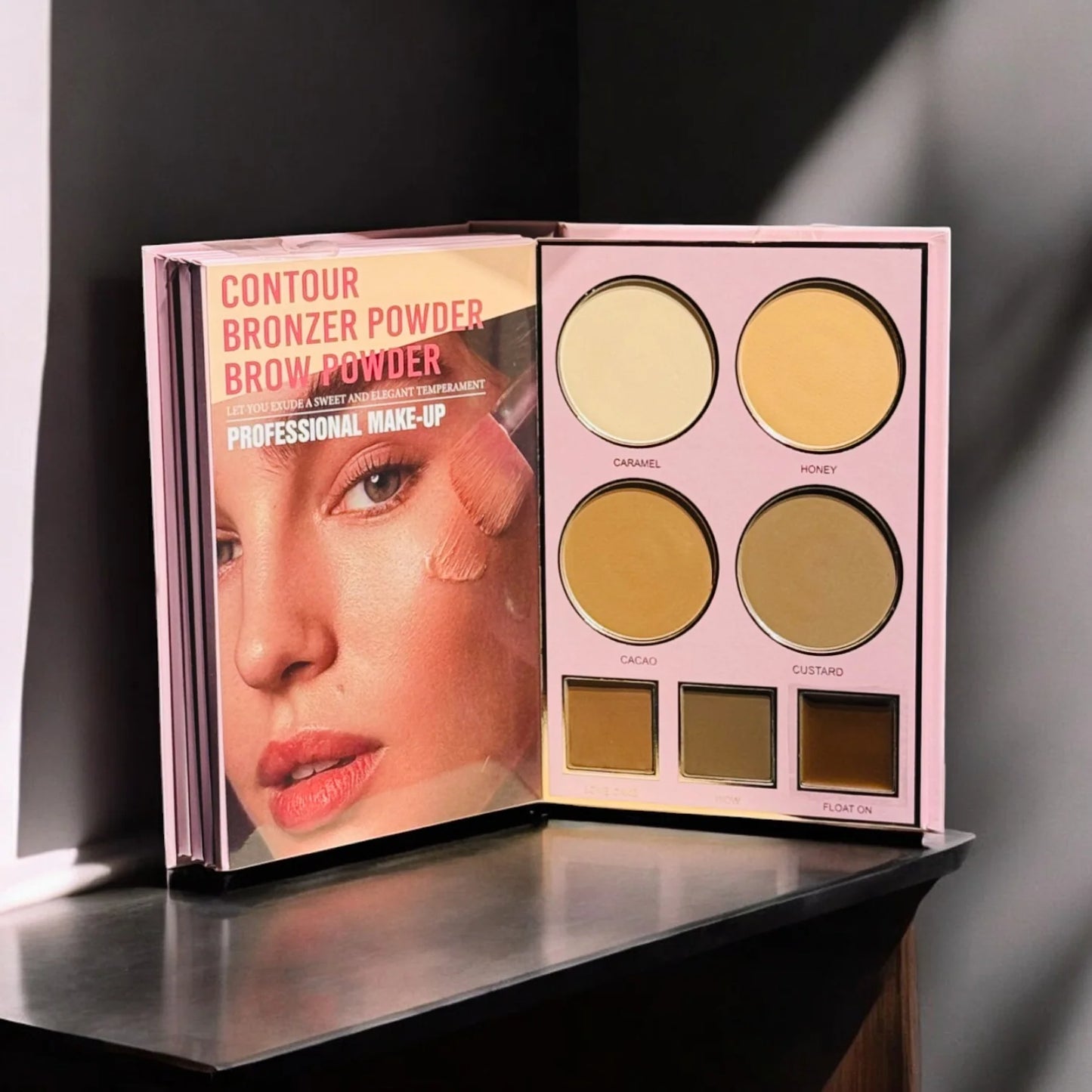 Hudamoji 5 Pages Complete Makeup Book Palette