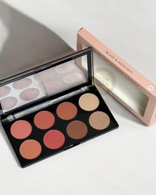 Anylady Blush & Highlighter Palette