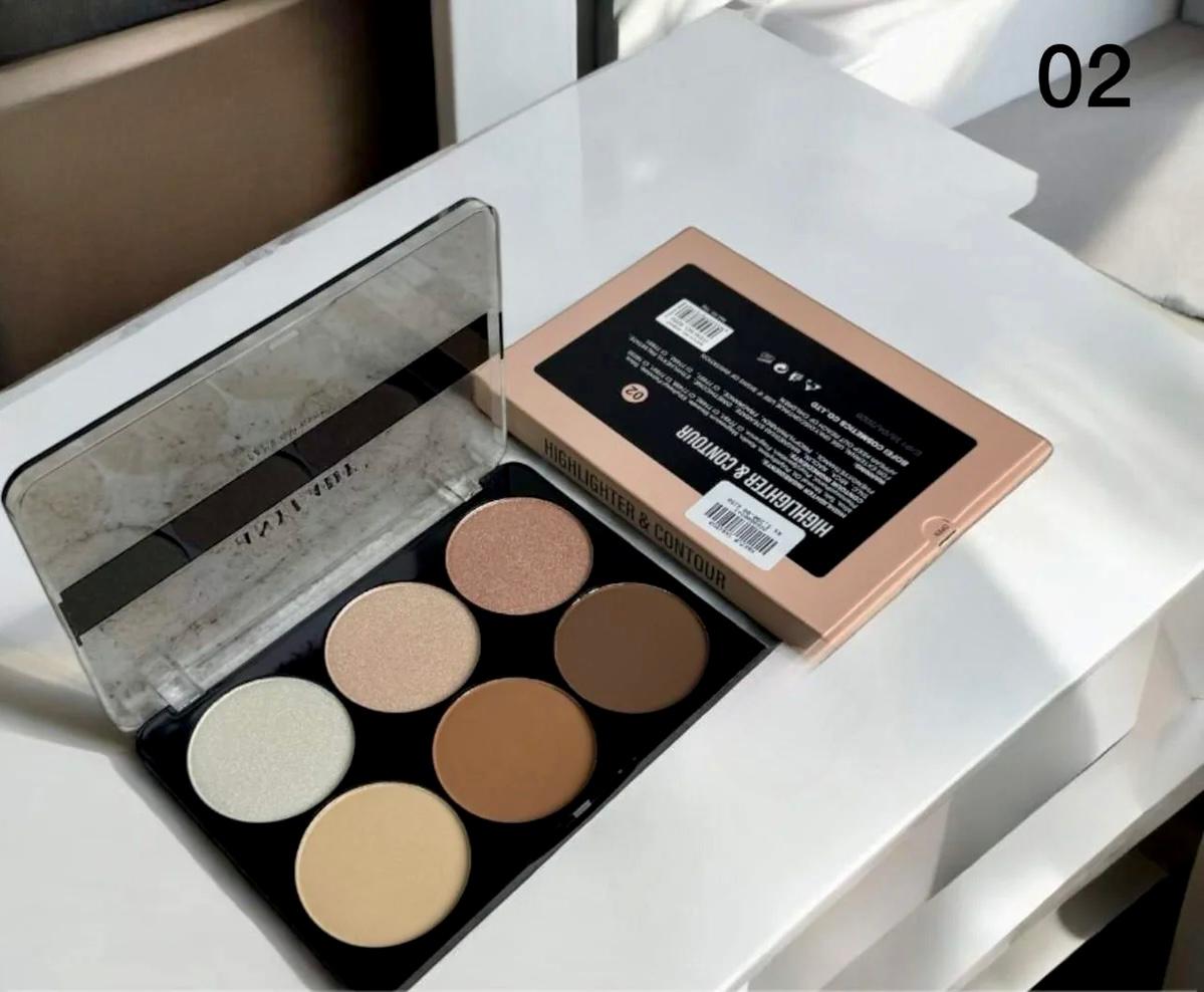 AnyLady Contour and Highlighter Palette