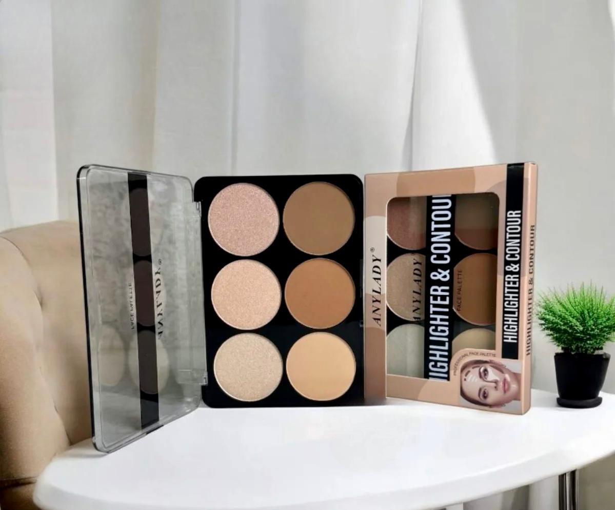 AnyLady Contour and Highlighter Palette