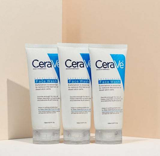 CeraVe Exfoliating face wash
