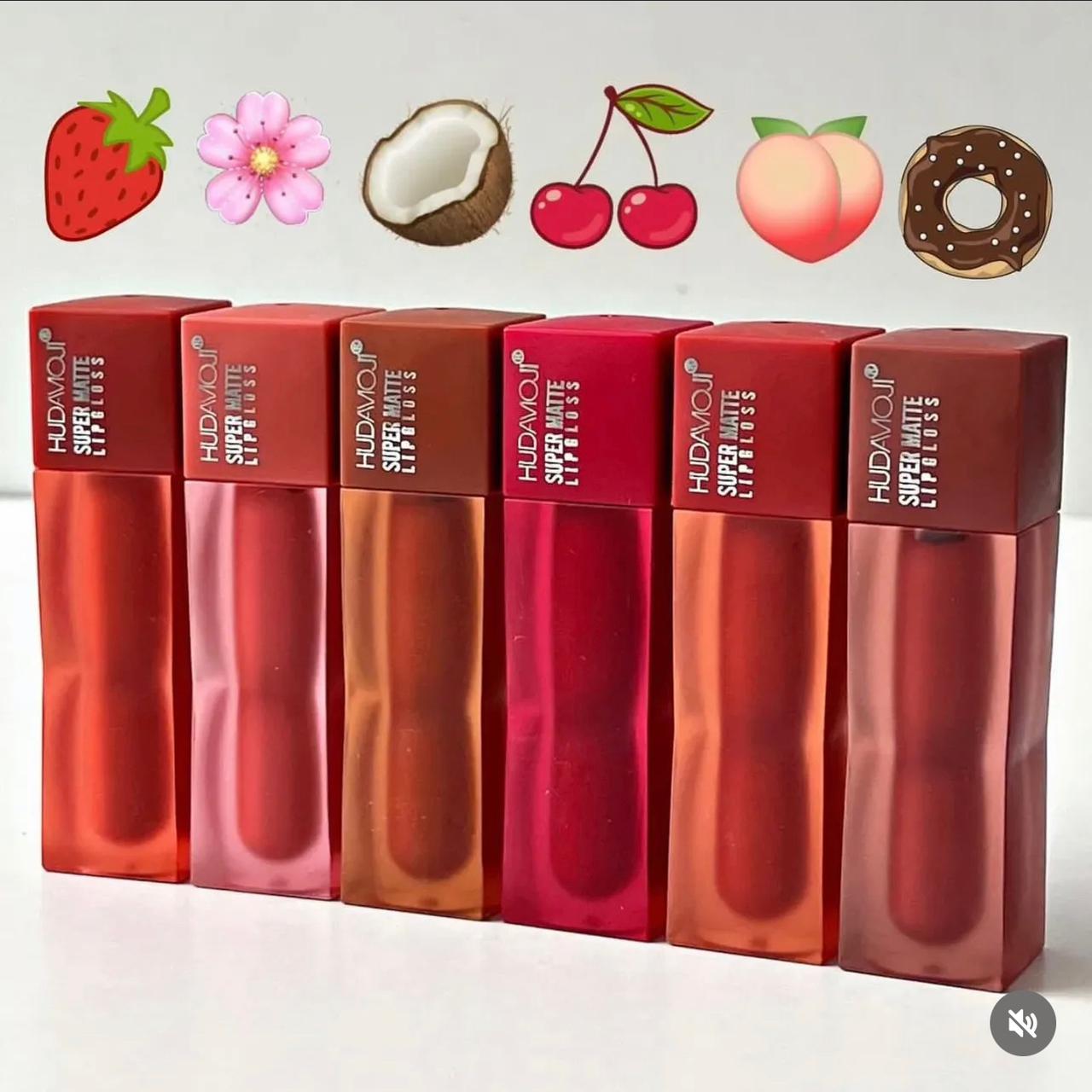 HudaMoji Matte Lipgloss Set