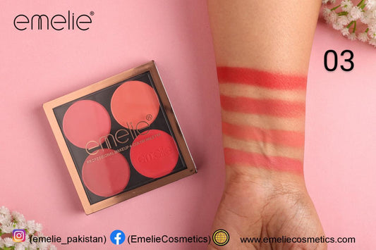 Emelie 4 in 1 Blush Palette