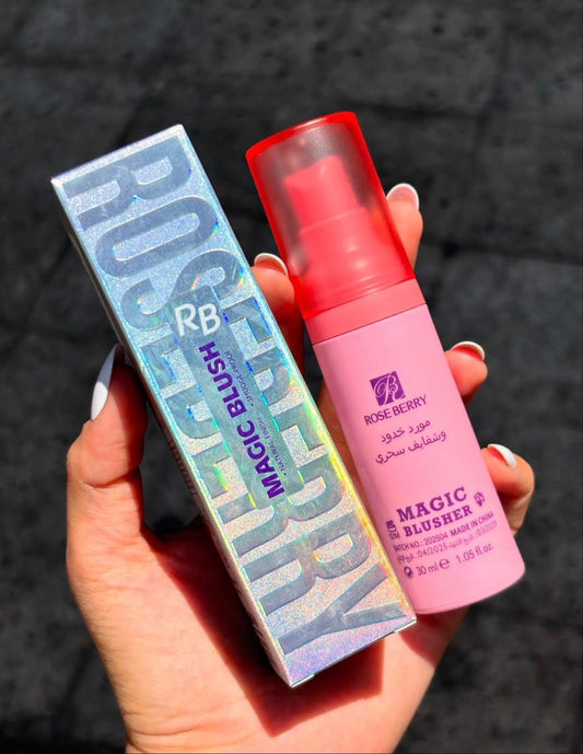 Roseberry Magic Blush – Natural Glow; Long-Lasting Color