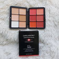 Carla Secret Blush and Concealer Palette
