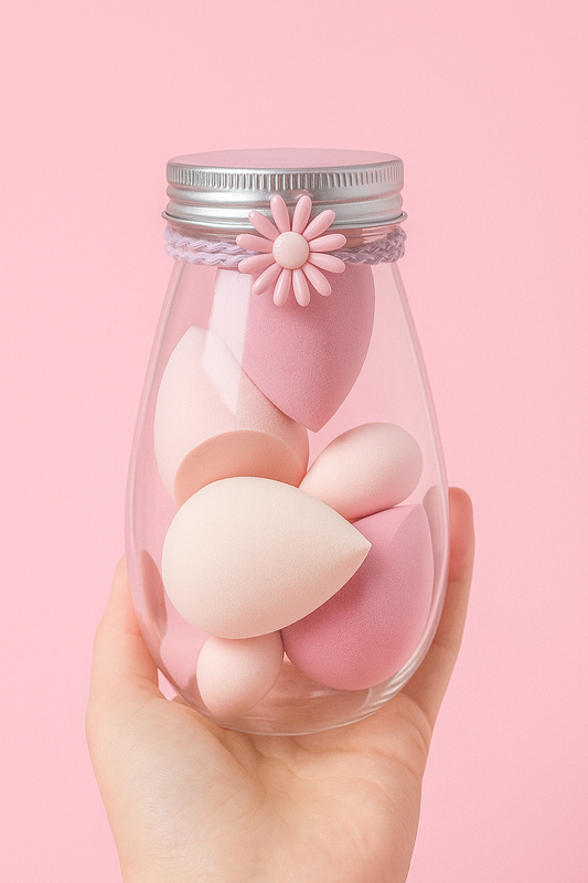 Pack of 6 Beauty blenders for blending and flawless makeup.